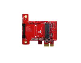 ELPP-0101 | PCIe x 1 to mPCIe Module, Industrial PCI Express to Mini PCI Express Adapter Card | Testing Tool
