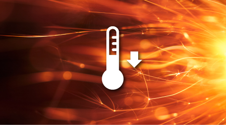 As temperature rises, the risk to your data increases