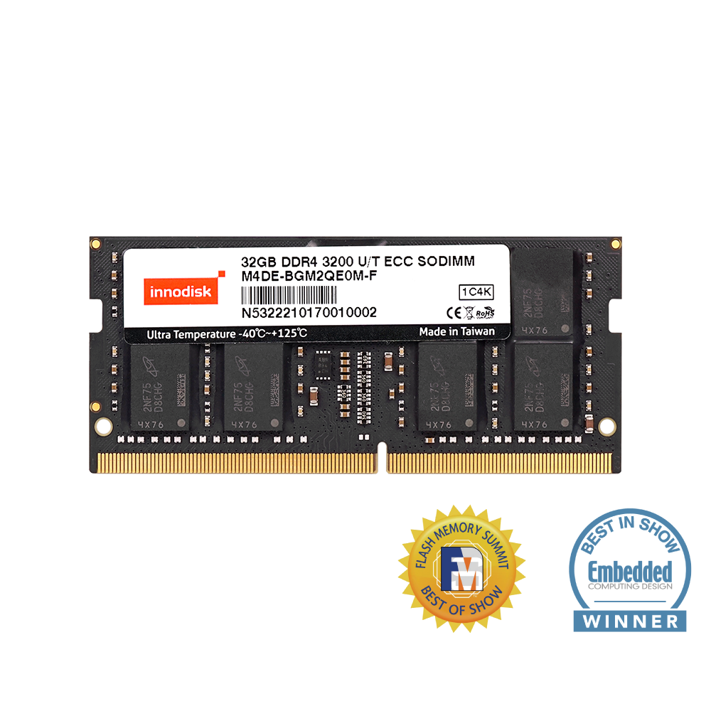 DDR4 極寬溫 ECC SODIMM