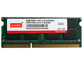 DDR3 SODIMM VLP