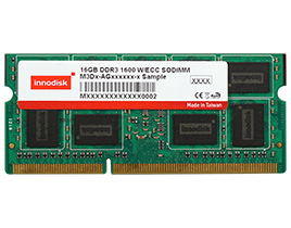 DDR3 ECC SODIMM (small outline) is an industrial memory module that provides lasting performance and is designed for the server and networking markets.