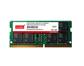 DDR4 ECC SODIMM | Unbuffered Memory | Industrial DRAM Modules