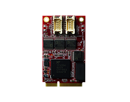 EMP2-X2S1 | mPCIe to two RS232 Module | Serial Card  | Communication Module