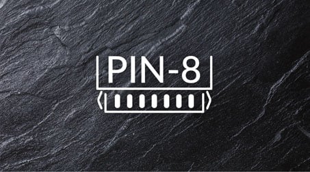 Pin 8’s angled pins not only provide power but also compresses against the SATA connector when mated